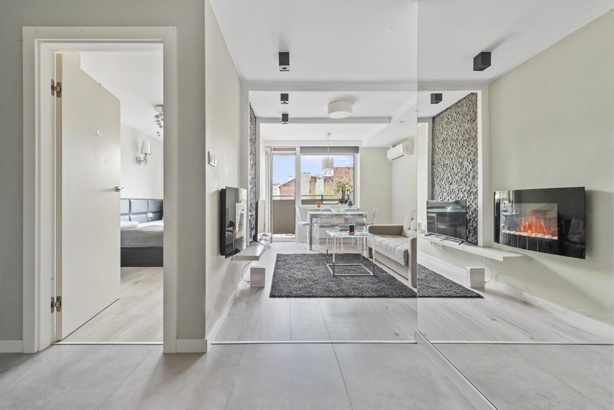 Rentplanet - Apartament Mokotowska Varşova Dış mekan fotoğraf