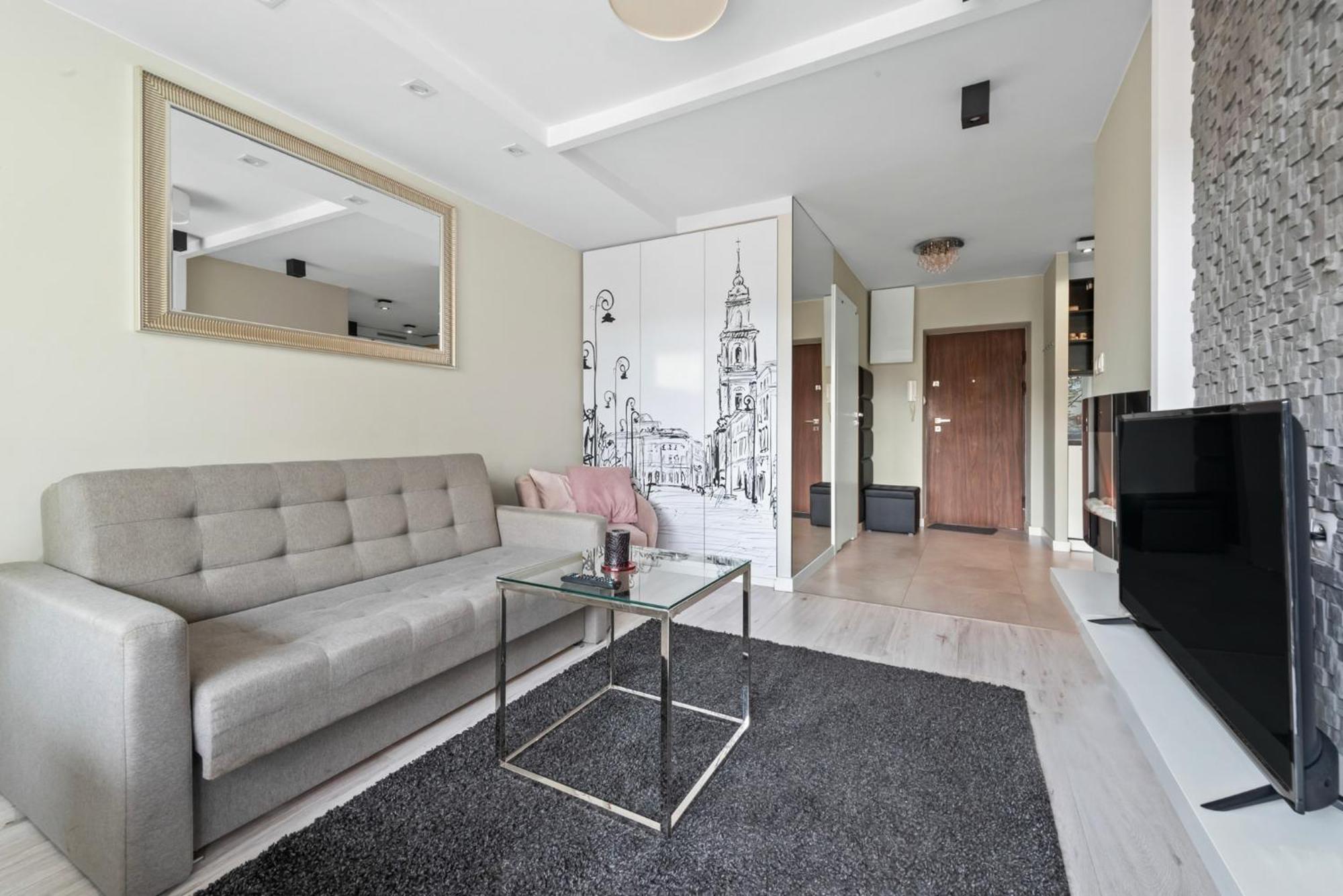Rentplanet - Apartament Mokotowska Varşova Dış mekan fotoğraf